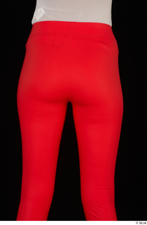 Adelle Sabelle casual dressed red leggings thigh 0005.jpg